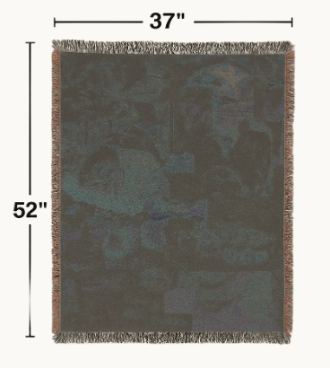 Chris Brown Collage Blanket