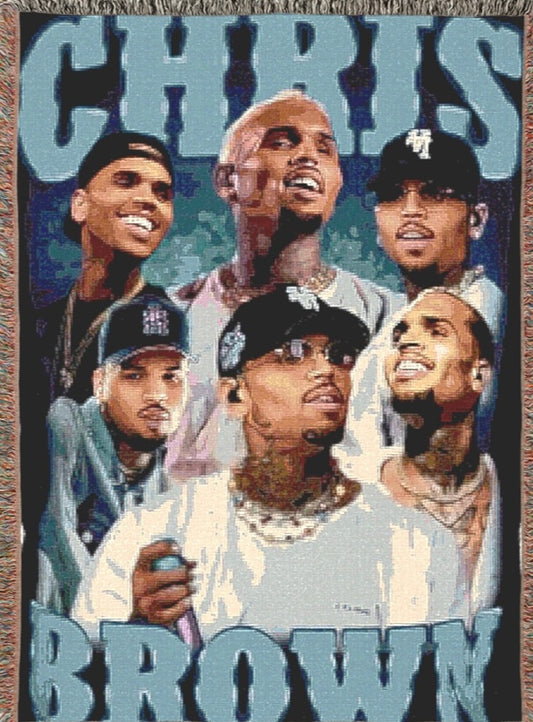 Chris Brown Blanket